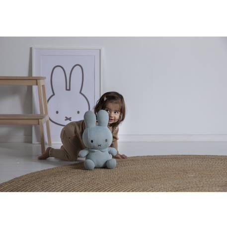 Peluche miffy - tricot  amande - 32 cm Vert amande 4 - vertbaudet enfant 