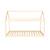 Lit enfant cabane, bois massif en pin naturel - tobias - sommier inclus, 90 x 190 cm Blanc+Naturel 11 - vertbaudet enfant 