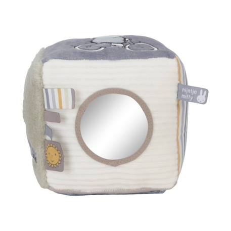 Cube d'activités 15cm - miffy fluffy Bleu et vert 2 - vertbaudet enfant 