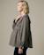 Blouse de grossesse et d'allaitement amandine Beige/noir 2 - vertbaudet enfant 