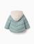 Doudoune avec capuche et doublure en peluche douce synthétique Vert 2 - vertbaudet enfant 