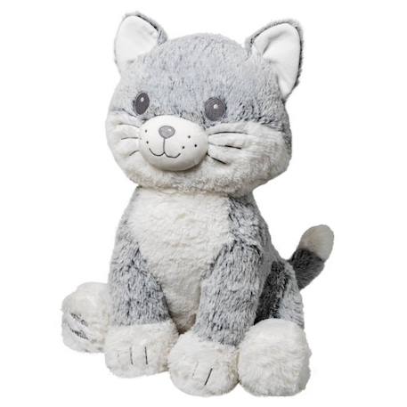 Peluche géante chat moustache  - made in france Gris 4 - vertbaudet enfant 