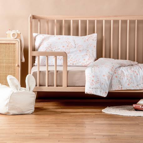 Drap housse bébé coton bio yukari douceur Yukari original+Yukari peach 10 - vertbaudet enfant 
