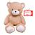 Peluche géante ours gaston   - made in france Beige 4 - vertbaudet enfant 