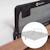 Barrière de lit bébé hanna 150 x 66 cm pliable avec filet aéré et protection anti-chute Beige melange+Black onyx+Grey melange 15 - vertbaudet enfant 