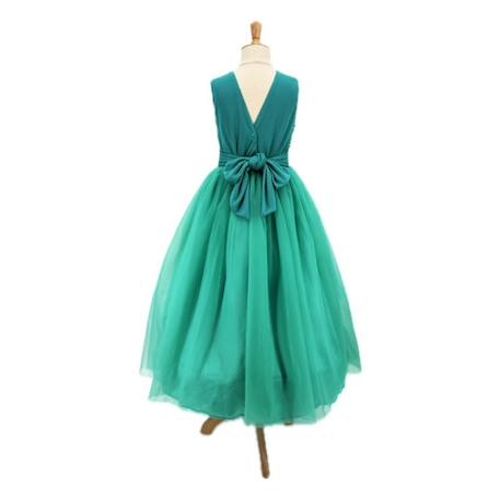 Robe joséphine 3-4 ans Vert 4 - vertbaudet enfant 