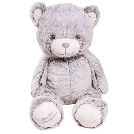 Peluche géante ours gaston gris  - made in france Gris 1 - vertbaudet enfant 