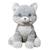 Peluche géante chat moustache  - made in france Gris 1 - vertbaudet enfant 
