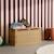 Coffre à jouets décor bois cannage, couvercle, poignées latérales pour chambre enfant Naturel 5 - vertbaudet enfant 