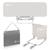 Barrière de lit lora pliable avec protection anti-chute et sac de transport Beige sand+Grey stone 1 - vertbaudet enfant 