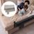Barrière de lit bébé hanna 150 x 66 cm pliable avec filet aéré et protection anti-chute Beige melange+Black onyx+Grey melange 4 - vertbaudet enfant 