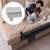 Barrière de lit bébé hanna 150 x 66 cm pliable avec filet aéré et protection anti-chute Beige melange+Black onyx+Grey melange 16 - vertbaudet enfant 