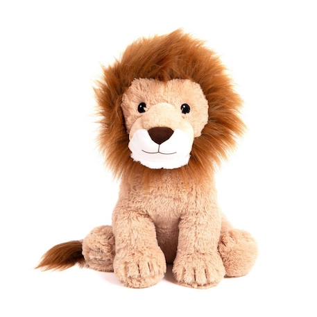 Peluche géante léon le lion assis  - made in france Marron 1 - vertbaudet enfant 