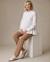 Jean de grossesse coupe droite isae Camel+Prune 1 - vertbaudet enfant 