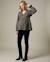Blouse de grossesse et d'allaitement amandine Beige/noir 4 - vertbaudet enfant 