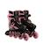 Rollers go skates évolutifs 2en1, taille 34 au 37 Noir-bleu+Noir-rose 7 - vertbaudet enfant 
