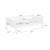 Lit enfant 90 x 190 cm pin naturel sommier à lattes inclus vert et blanc - elio Blanc+Vert 11 - vertbaudet enfant 