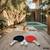 Lot de 2 raquettes et 3 balles pour table de ping pong, sport tennis de table, kit de ping pong Noir et rouge 1 - vertbaudet enfant 