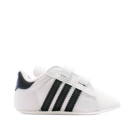 Baskets mixte bébé superstar Blanc 3 - vertbaudet enfant 