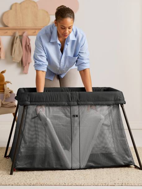 Lit parapluie Light BabyBjörn noir+VERT FONCE 7 - vertbaudet enfant 