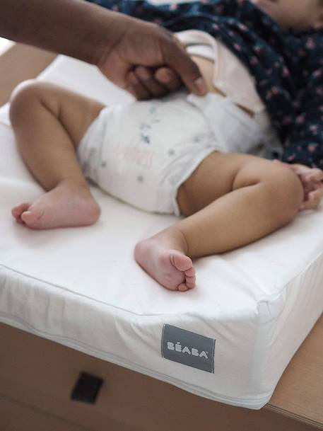 Matelas à langer et drap-housse de protection + drap-housse Sofalange certifiés Oekotex blanc 3 - vertbaudet enfant 