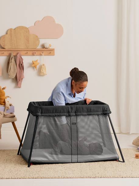 Lit parapluie Light BabyBjörn noir+VERT FONCE 9 - vertbaudet enfant 