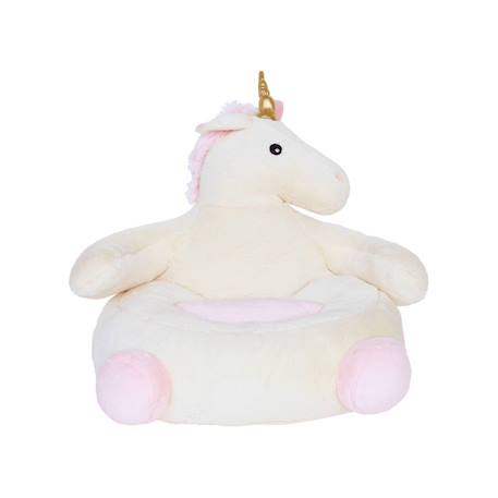Fauteuil licorne pour enfant Rose / blanc 2 - vertbaudet enfant 