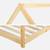 Lit enfant cabane, bois massif en pin naturel - tobias - sommier inclus, 90 x 190 cm Blanc+Naturel 12 - vertbaudet enfant 