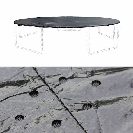 Pack accessoires pour trampoline ?460cm pack accessoires Gris 4 - vertbaudet enfant 