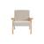 Fauteuil scandinave enfant velours côtelé et bois d'hévéa isak l 47 x p 43,5 x h 50cm Crème+Kaki foncé+Moutarde+Terracotta 4 - vertbaudet enfant 