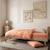 Housse de couette 1 personne satin de coton bio lavé Ambre+Cyprès+Peach+Tilleul 13 - vertbaudet enfant 