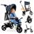 Tricycle poussette haari jusqu’à 25 kg avec siège réversible, panier et sac Beige taupe+Bubblegum+Green sage+Jeans+Pink rose+Stone grey 19 - vertbaudet enfant 