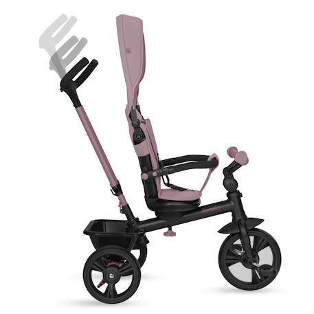 Tricycle poussette haari jusqu’à 25 kg avec siège réversible, panier et sac Beige taupe+Bubblegum+Green sage+Jeans+Pink rose+Stone grey 27 - vertbaudet enfant 
