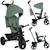 Tricycle poussette haari jusqu’à 25 kg avec siège réversible, panier et sac Beige taupe+Bubblegum+Green sage+Jeans+Pink rose+Stone grey 13 - vertbaudet enfant 