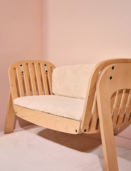 Coussins pour KODO banquette Fur milk 1 - vertbaudet enfant 