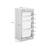 Meuble de rangement enfant 4 bacs de rangement, 41,5 x 30 x 89cm (lot de 2) Blanc+Naturel 8 - vertbaudet enfant 