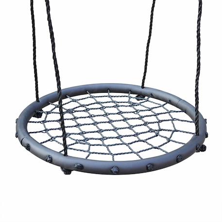 Balançoire nid d'oiseau pour portique de 2 à 2,2m, agrès pour portique Noir 2 - vertbaudet enfant 