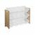 Meuble de rangement jouet avec 12 casiers, tobias, l 84 x p 29,5 x h 60cm Blanc+Naturel 8 - vertbaudet enfant 