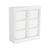Meuble de rangement enfant 6 bacs de rangement en plastique Blanc+Naturel 2 - vertbaudet enfant 