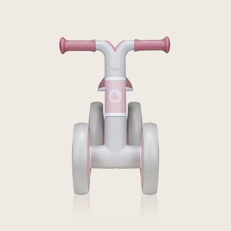 Draisienne villy à 4 roues avec amortissement avant et siège ergonomique Beige latte+Green turquoise+Pink rose 14 - vertbaudet enfant 
