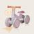 Draisienne villy à 4 roues avec amortissement avant et siège ergonomique Beige latte+Green turquoise+Pink rose 17 - vertbaudet enfant 