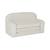 Canapé lit enfant en velours côtelé dépliable, l 90 x p 43 x h 51,5 cm Crème+Kaki 2 - vertbaudet enfant 