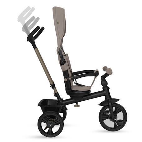 Tricycle poussette haari jusqu’à 25 kg avec siège réversible, panier et sac Beige taupe+Bubblegum+Green sage+Jeans+Pink rose+Stone grey 3 - vertbaudet enfant 