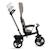 Tricycle poussette haari jusqu’à 25 kg avec siège réversible, panier et sac Beige taupe+Bubblegum+Green sage+Jeans+Pink rose+Stone grey 3 - vertbaudet enfant 