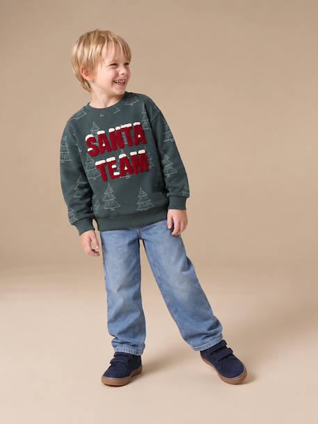 Jean loose morphologie medium double stone+noir 2 - vertbaudet enfant 