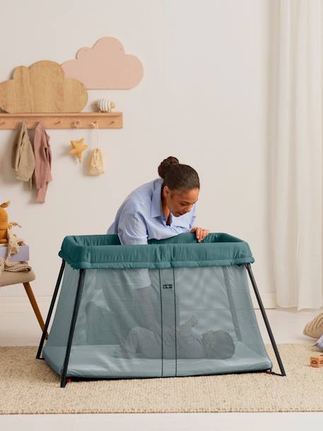 Lit parapluie Light BabyBjörn noir+VERT FONCE 15 - vertbaudet enfant 