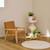Fauteuil scandinave enfant velours côtelé et bois d'hévéa isak l 47 x p 43,5 x h 50cm Crème+Kaki foncé+Moutarde+Terracotta 15 - vertbaudet enfant 