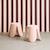 Lot de 2 tabourets empilables enfant polypropylène et bouclette texturée - niki kids Beige+Moutarde+Noir+Rose pâle+Terracotta+Vert céladon 24 - vertbaudet enfant 