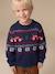Pull jacquard garçon manches longues marine 1 - vertbaudet enfant 