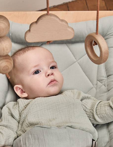 Arche d'éveil en bois pour Transat LEVO Noyer 6 - vertbaudet enfant 